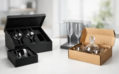 Custom vs Ready Made Packaging for Glassware