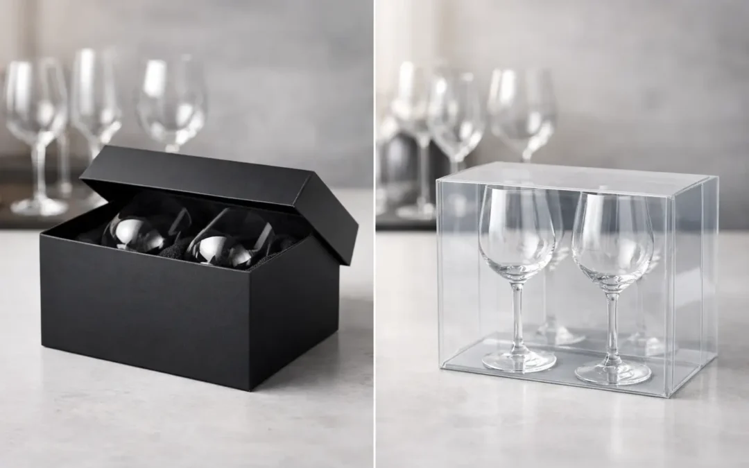 Black Boxes vs Clear Boxes for Glassware