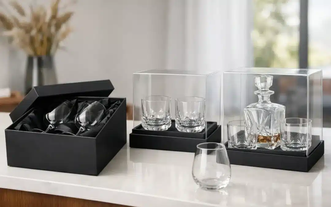 Melbourne Glassware Packaging That Presents Well