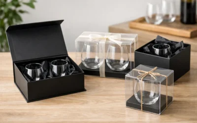 Stemless Wine Glass Box Options for Better Gifting