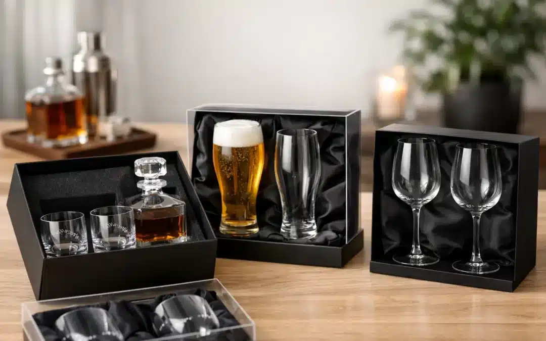 How to Create Branded Glassware Gift Sets