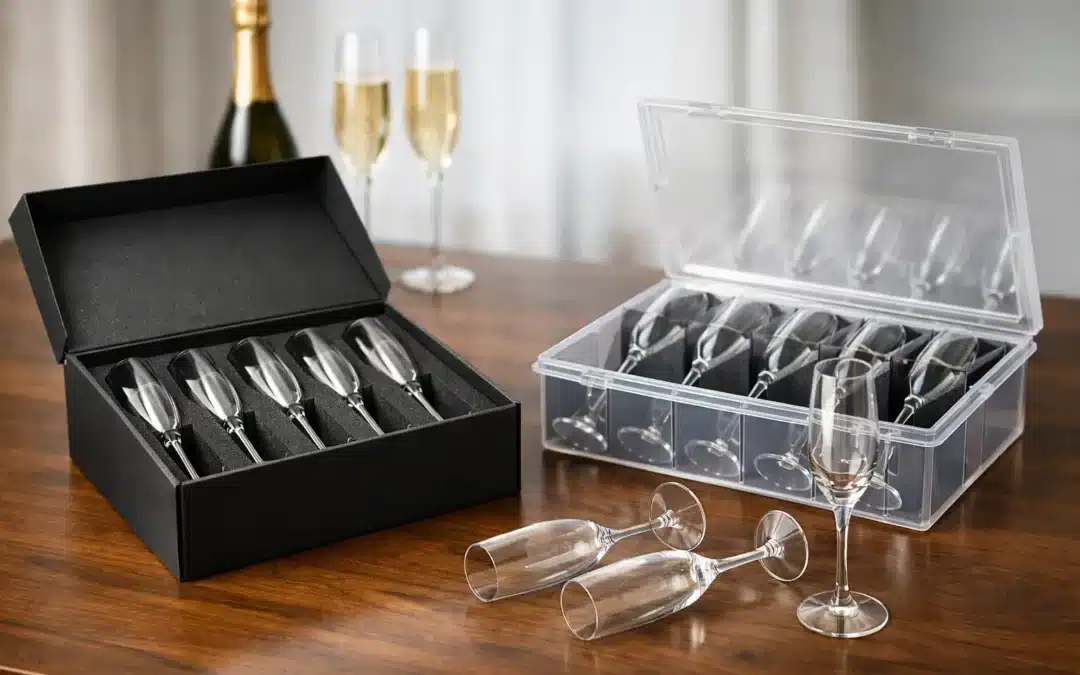 What Box for Champagne Glasses? Find the Right Fit
